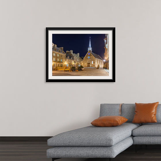 "Place Royale at night, Vieux-Québec, Quebec ville, Canada", Wilfredo Rafael Rodriquez Hernandez