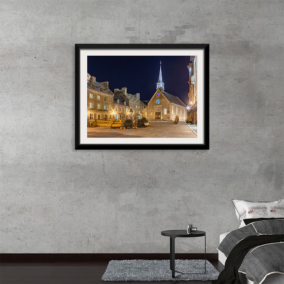 "Place Royale at night, Vieux-Québec, Quebec ville, Canada", Wilfredo Rafael Rodriquez Hernandez