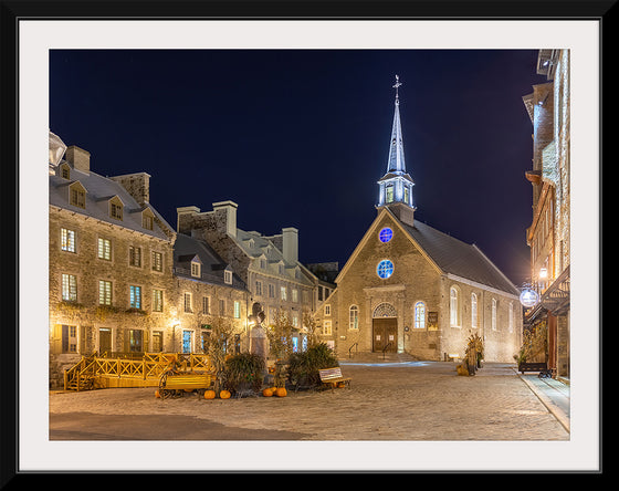 "Place Royale at night, Vieux-Québec, Quebec ville, Canada", Wilfredo Rafael Rodriquez Hernandez