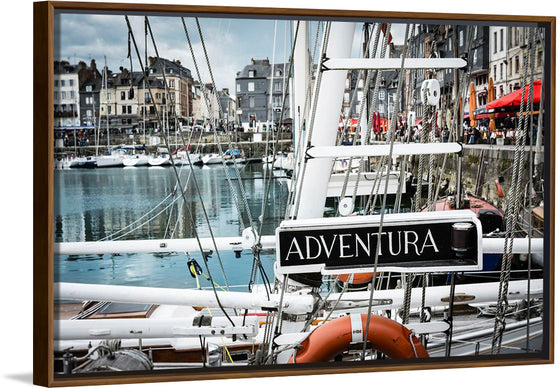 "Yachts docking at marina in France"