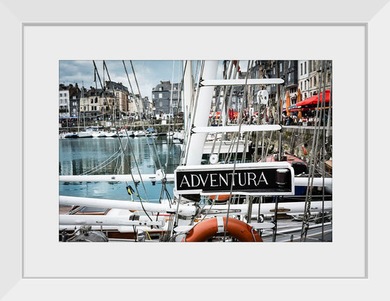 "Yachts docking at marina in France"