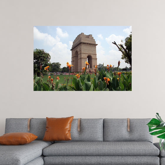 "India Gate, a WWI Memorial in New Delhi, India"