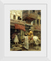 "Street Scene in India", Edwin Lord Weeks