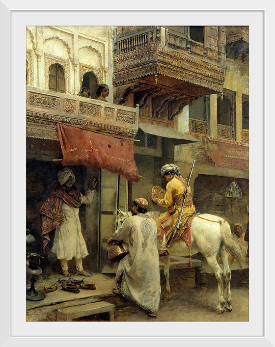 "Street Scene in India", Edwin Lord Weeks