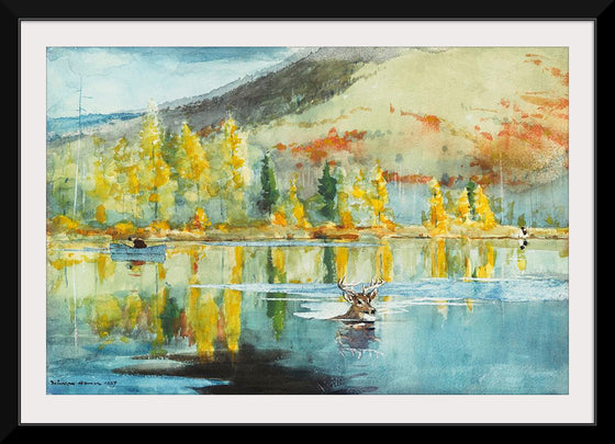 "An October Day (1889)", Winslow Homer