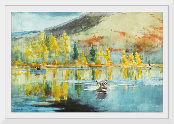 "An October Day (1889)", Winslow Homer