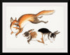 "Fox and Two Hares (1800-1870)"