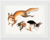 "Fox and Two Hares (1800-1870)"