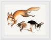 "Fox and Two Hares (1800-1870)"