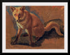 "Study of a Fox (1810-1830)", Jacques–Laurent Agasse