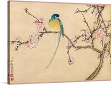  “Birds with Plum Blossoms (18th Century)” by Zhang Ruoai is a masterpiece from the Qing dynasty, capturing the delicate harmony between nature and life. Every brushstroke brings to life a vividly colored bird, perched gracefully amidst blossoming plum flowers, symbolizing the arrival of spring and renewal of life. The intricate details and subtle hues make this artwork a timeless piece, promising to add an air of elegance and tranquility to any space.