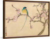 "Birds with Plum Blossoms (18th century)" by Zhang Ruoai