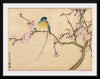 "Birds with Plum Blossoms (18th century)" by Zhang Ruoai