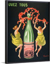 "Drink all Evian-Cachat (ca.1912)", Leonetto Cappiello