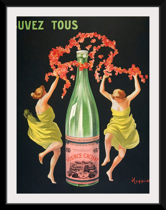 "Drink all Evian-Cachat (ca.1912)", Leonetto Cappiello