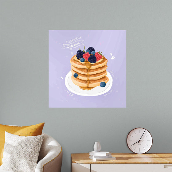 "Hand Drawn Sweet Pancakes"