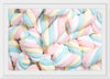 "Pile of Spiraled, Colorful Marshmallows"