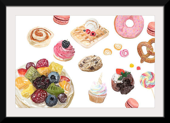 "Hand Drawn Sweets"