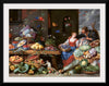 "Fruit and Vegetable Market with a Young Fruit Seller (1650–1660)", Jan van Kessel