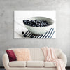 "Blueberries in a white ceramic bowl", Monika Grabkowska