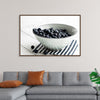 "Blueberries in a white ceramic bowl", Monika Grabkowska