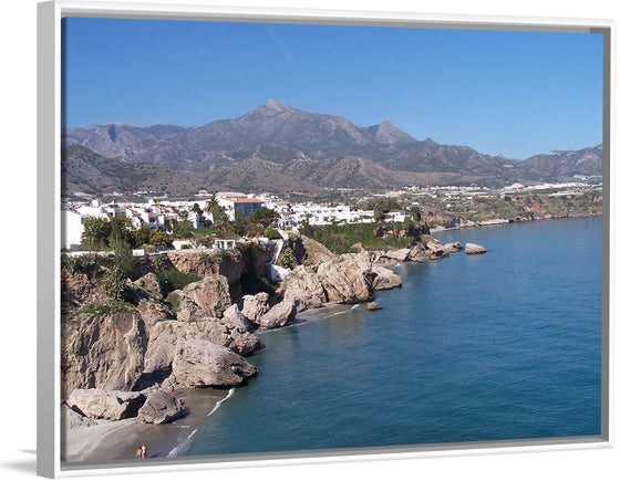 "Nerja Vue Depuis Le Balcon D'europe"