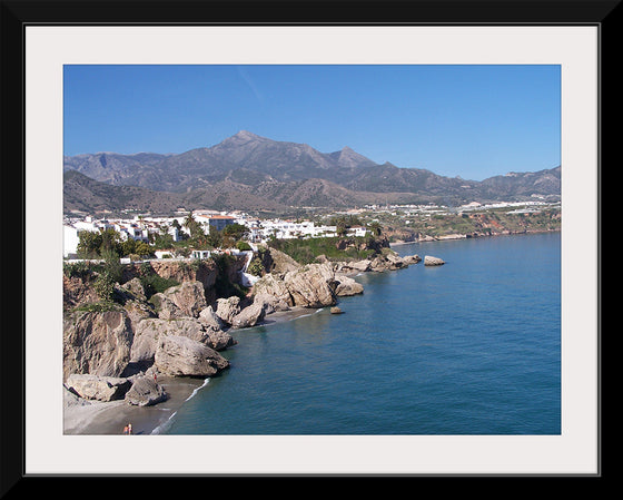 "Nerja Vue Depuis Le Balcon D'europe"