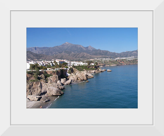 "Nerja Vue Depuis Le Balcon D'europe"