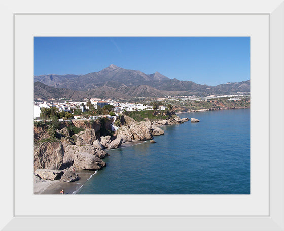 "Nerja Vue Depuis Le Balcon D'europe"