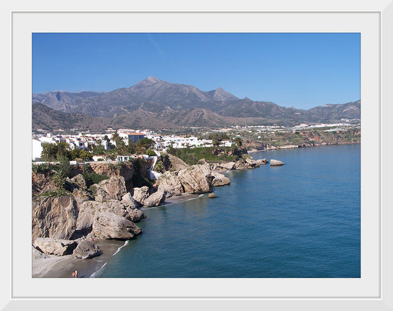 "Nerja Vue Depuis Le Balcon D'europe"