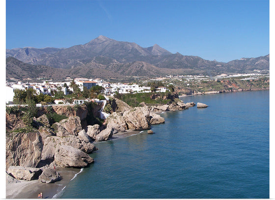 "Nerja Vue Depuis Le Balcon D'europe"