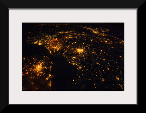 "Northwestern Europe at Night"