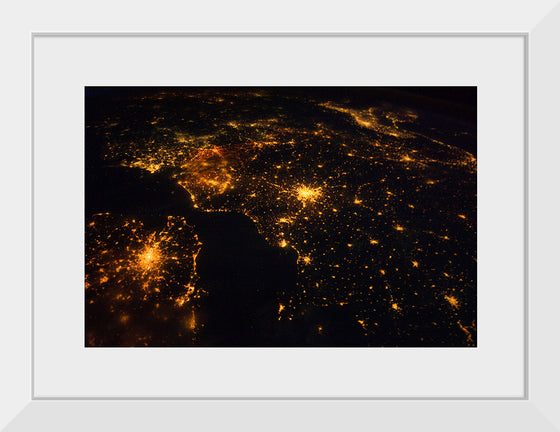 "Northwestern Europe at Night"