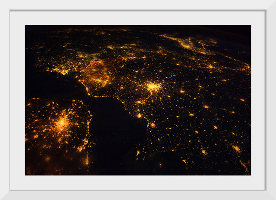 "Northwestern Europe at Night"