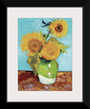 "Vase with Three Sunflowers",  Vincent van Gogh