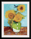 "Vase with Three Sunflowers",  Vincent van Gogh