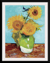 "Vase with Three Sunflowers",  Vincent van Gogh