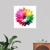 "Multicolored Chrysanthemum"