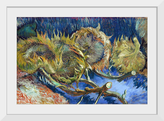 "Four Withered Sunflowers (1887)", Vincent Van Gogh