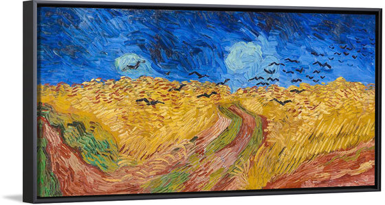 "Wheatfield with Crows (1890)", Vincent van Gogh