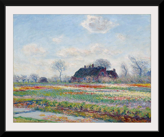 "Tulip Fields at Sassenheim", Claude Monet