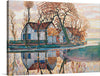 "Farm Near Duivendrecht (1916)", Piet Mondrian