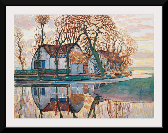 "Farm Near Duivendrecht (1916)", Piet Mondrian