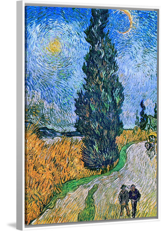 "Road with Cypress and Star", Vincent van Gogh