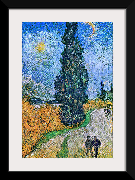 "Road with Cypress and Star", Vincent van Gogh