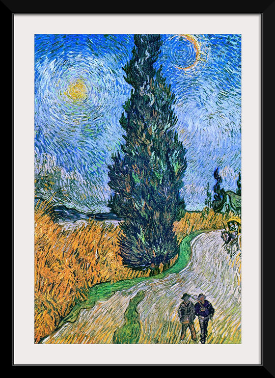 "Road with Cypress and Star", Vincent van Gogh