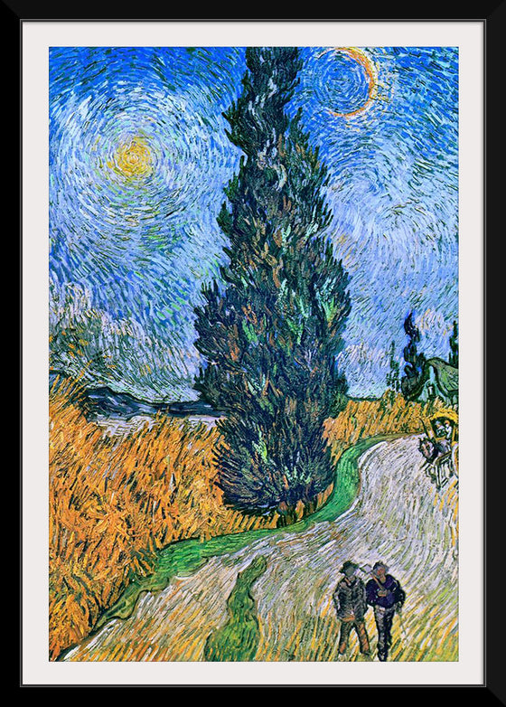 "Road with Cypress and Star", Vincent van Gogh