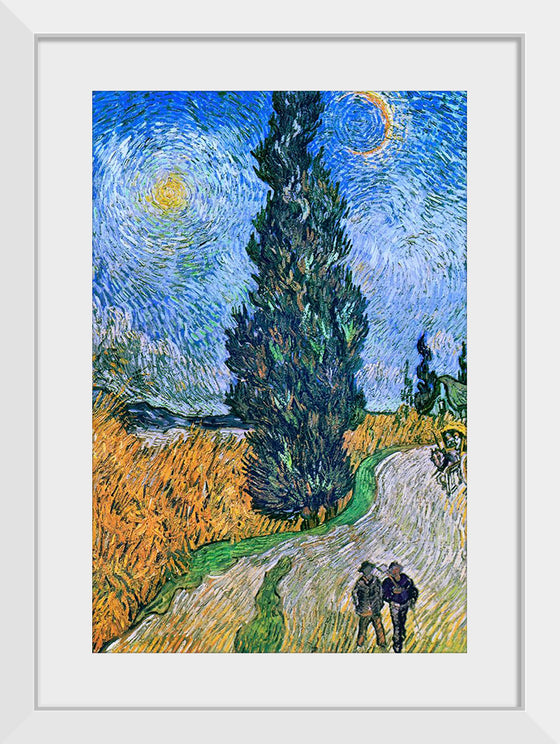 "Road with Cypress and Star", Vincent van Gogh