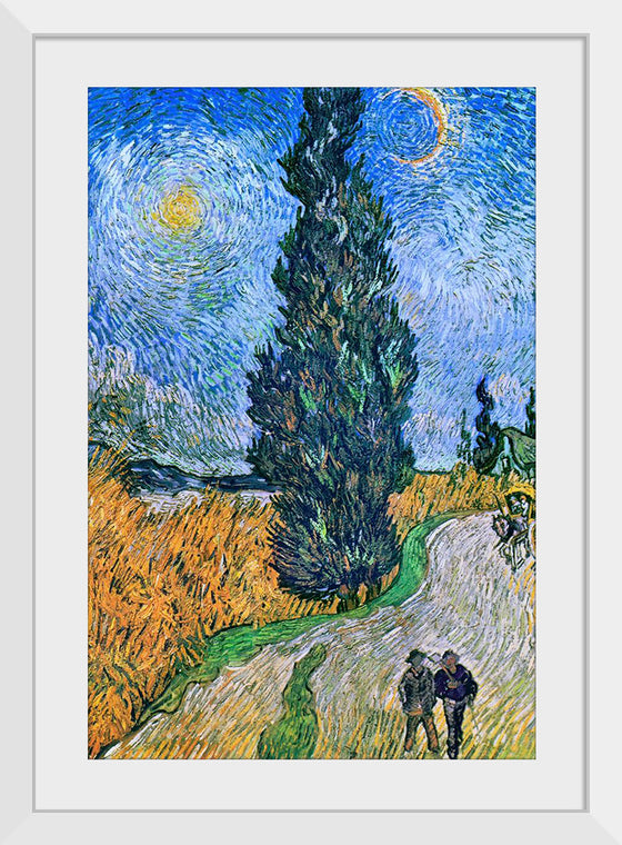 "Road with Cypress and Star", Vincent van Gogh