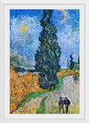 "Road with Cypress and Star", Vincent van Gogh